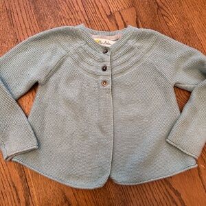 Mini Boden basic lightweight girls cardigan sweater 3-4 years